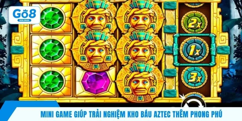Mini game giúp trải nghiệm kho báu Aztec thêm phong phú