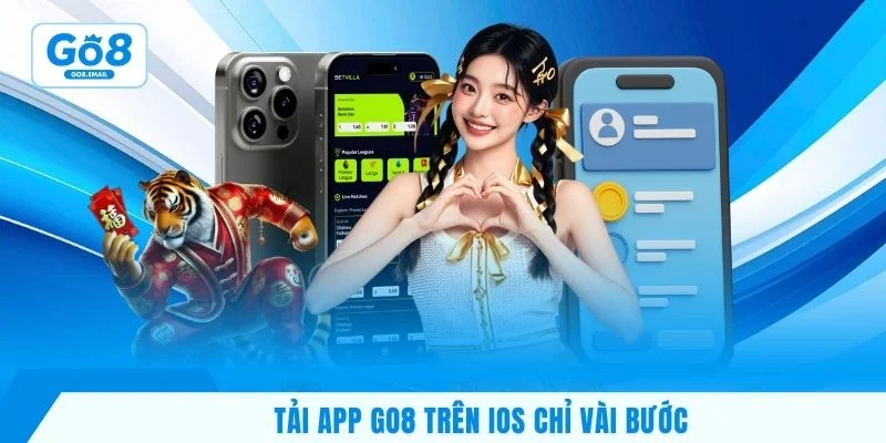 Tải app GO8 trên iOS chỉ vài bước